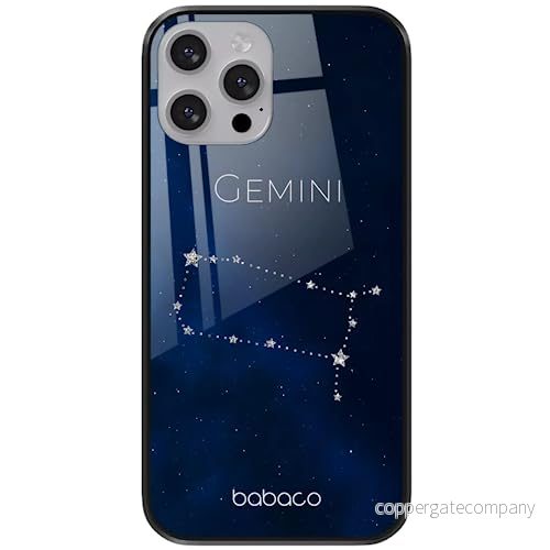ERT GROUP mobiltelefonfodral för Apple Iphone 13 PRO MAX originalt och officiellt licensierat Babaco mönster Zodiac Constellation 003 tillverkad av härdat glas, skyddsfodral 5904805864865