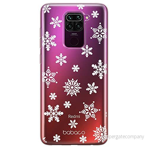 ERT GROUP mobiltelefonfodral för Xiaomi REDMI NOTE 9 originalt och officiellt licensierat Babaco mönster Winter 001 optimalt anpassad till formen på mobiltelefonen, gedeeltelijk transparant 5903932045642