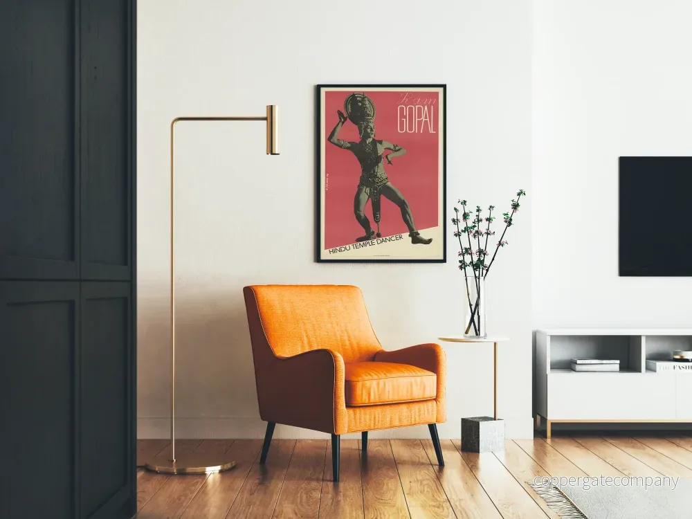 Hindu Tempeldansör Ram Gopal Poster - Bild 2