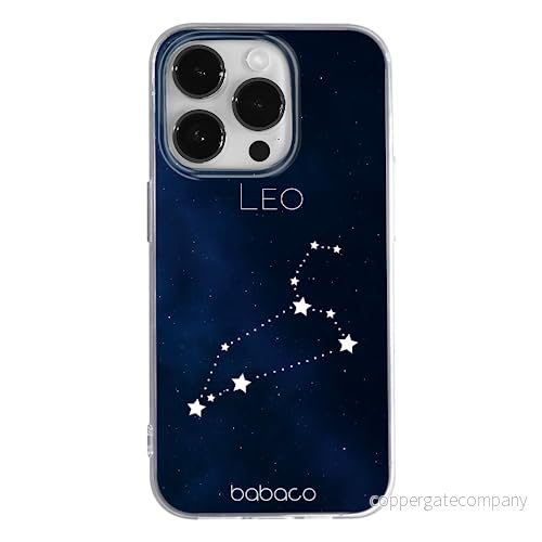 ERT GROUP mobiltelefonfodral för Apple Iphone 14 PRO MAX originalt och officiellt licensierat Babaco mönster Zodiac Constellation 005, fodral tillverkad av TPU plast 5905131932662