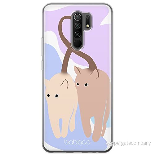 ERT GROUP mobiltelefonfodral för Xiaomi REDMI 9 originalt och officiellt licensierat Babaco mönster Cats 013 optimalt anpassad till formen på mobiltelefonen, fodral tillverkad av TPU plast 5905131108722