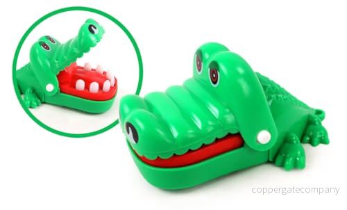 FLYPOP'S Krokodil Mordeur brädspel 038910 plast leksak för barn flera spel familj 8 cm från 3 år 3301040389108