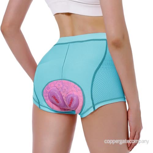 FEIXIANG Damcykelbyxor, cykelshorts, cykelshorts cykelbyxor cykelunderkläder med 4D gelfyllning andningsbara snabbtorkande byxor 738060442699