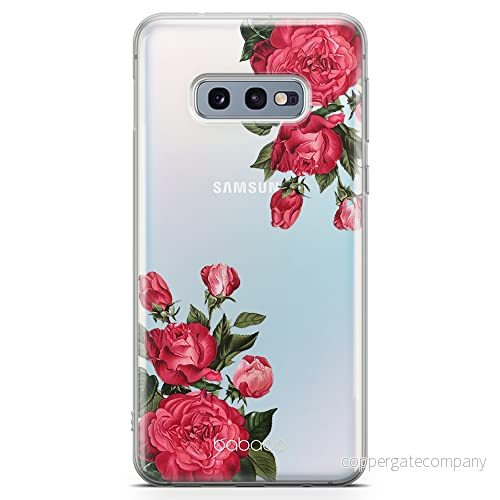 ERT GROUP mobiltelefonfodral för Samsung S10e originalt och officiellt licensierat Babaco mönster Flowers 007 optimalt anpassad till formen på mobiltelefonen, gedeeltelijk transparant 5903537752372