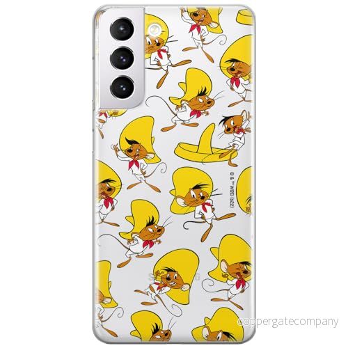 ERT GROUP mobiltelefonfodral för Samsung S21 originalt och officiellt licensierat Looney Tunes mönster Speedy Gonzales 001 optimalt anpassad till formen på mobiltelefonen, gedeeltelijk transparant 5905511646714