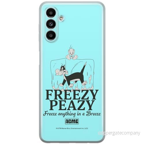 ERT GROUP mobiltelefonfodral för Samsung A13 5G/ A04s originalt och officiellt licensierat Looney Tunes mönster Sylvester & Tweety 005, fodral tillverkad av TPU plast 5905795124649