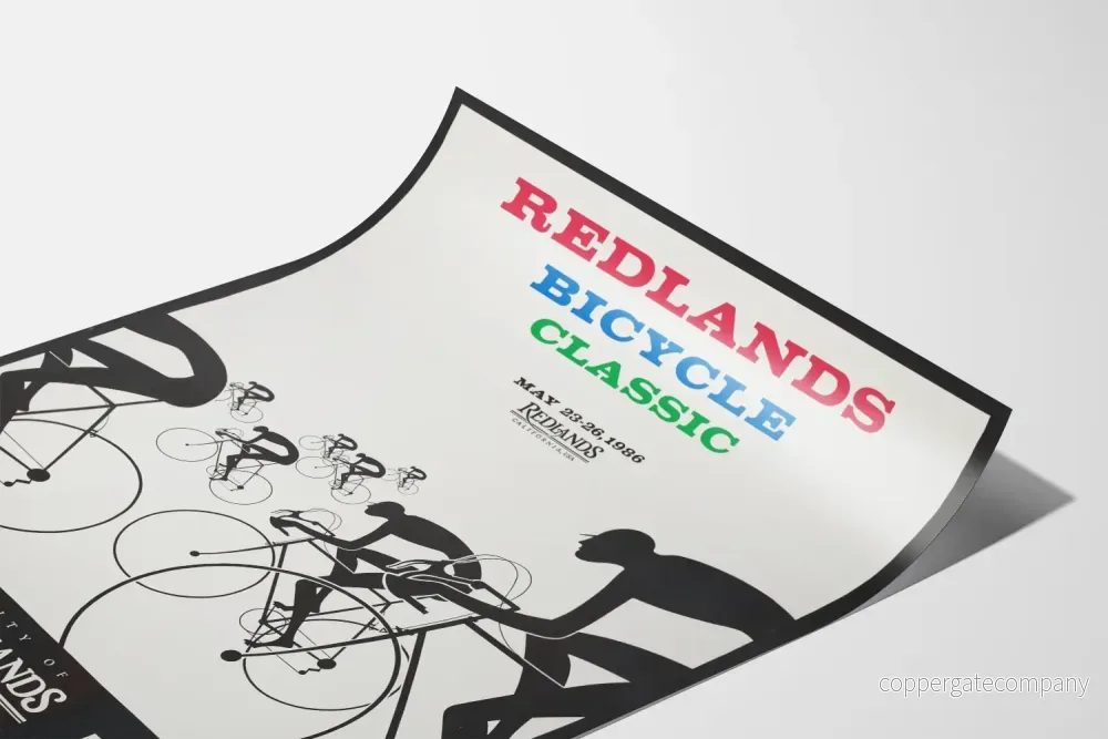 Vintageposter Redlands Bicycle Classic 1986 - Bild 3