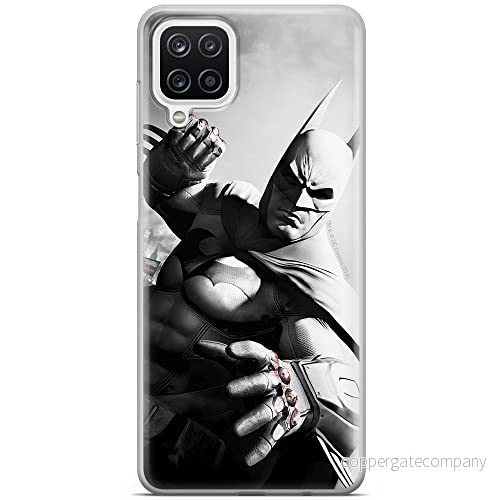 ERT GROUP mobiltelefonfodral för Samsung A12 / M12 originalt och officiellt licensierat DC mönster Batman 019 optimalt anpassad till formen på mobiltelefonen, fodral tillverkad av TPU plast 5903040104910