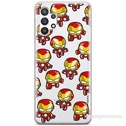 ERT GROUP mobiltelefonfodral för Samsung A32 5G originalt och officiellt licensierat Marvel mönster Iron Man 031 optimalt anpassad till formen på mobiltelefonen, gedeeltelijk transparant 5904805154973