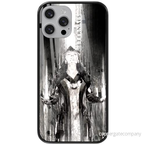 ERT GROUP mobiltelefonfodral för Apple Iphone 7 PLUS/ 8 PLUS originalt och officiellt licensierat Marvel mönster Eternals 001 tillverkad av härdat glas, anpassat till mobilens form, skyddsfodral 5904805096570
