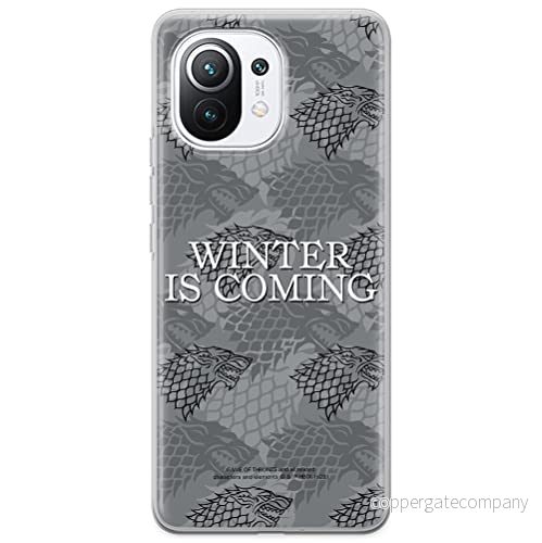 ERT GROUP mobiltelefonfodral för Xiaomi 11 originalt och officiellt licensierat Game od Thrones mönster of 019 anpassad till formen på mobiltelefonen, fodral tillverkad av TPU plast 5903932692556
