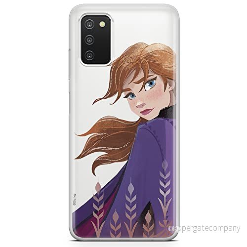 ERT GROUP mobiltelefonfodral för Samsung A03S originalt och officiellt licensierat Disney mönster Anna 002 optimalt anpassad till formen på mobiltelefonen, gedeeltelijk transparant 5903932988765