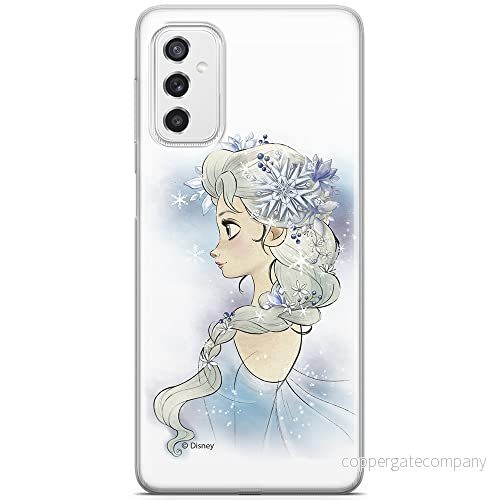 ERT GROUP mobiltelefonfodral för Samsung M52 5G originalt och officiellt licensierat Disney mönster Elsa 010 optimalt anpassad till formen på mobiltelefonen, fodral tillverkad av TPU plast 5904805485855