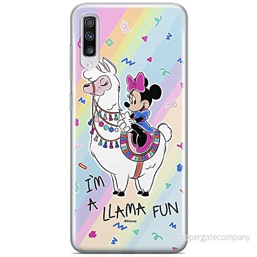 ERT GROUP mobiltelefonfodral för Samsung A70 originalt och officiellt licensierat Disney mönster Minnie 049 optimalt anpassad till formen på mobiltelefonen, fodral tillverkad av TPU plast 5902980410891