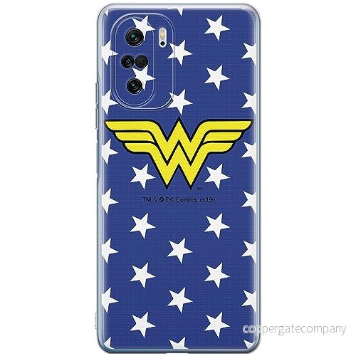 ERT GROUP mobiltelefonfodral för Xiaomi MI 11i/ REDMI K40/K40 PRO/POCO F3/ F3 PRO originalt och officiellt licensierat DC mönster Wonder Woman 006, fodral tillverkad av TPU plast 5905511882525