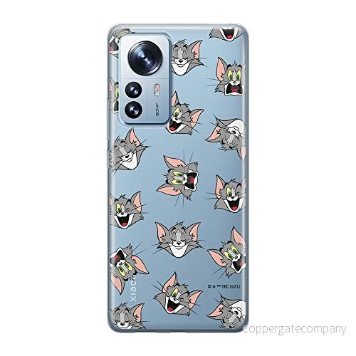 ERT GROUP mobiltelefonfodral för Xiaomi 12 PRO originalt och officiellt licensierat Tom & Jerry mönster 007 optimalt anpassad till formen på mobiltelefonen, gedeeltelijk transparant 5905511527990