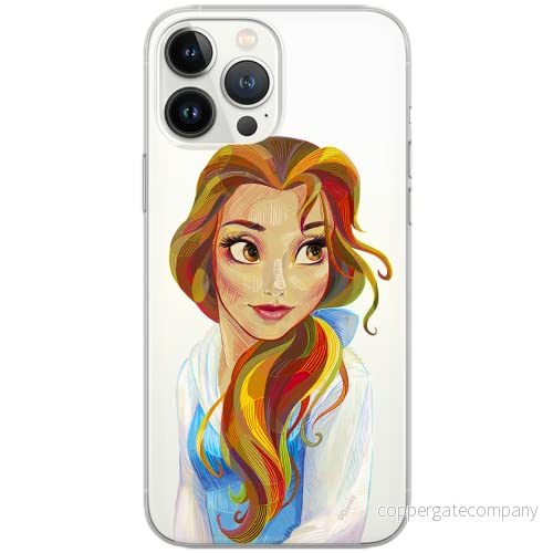 ERT GROUP mobiltelefonfodral för Huawei P30 Lite originalt och officiellt licensierat Disney mönster Bella 003 Vit optimalt anpassad till formen på mobiltelefonen, gedeeltelijk transparant 5902980423068