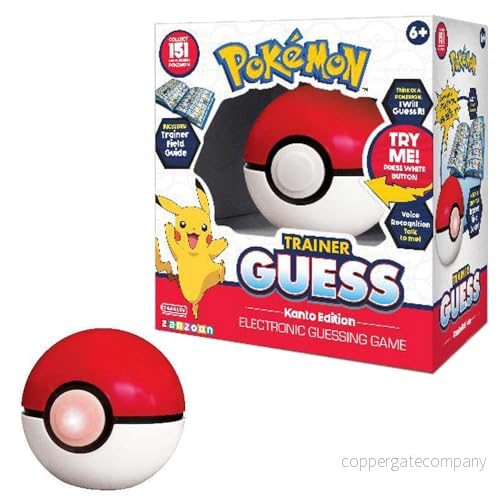 Boti 36175, elektroniskt kunskapsspel, Kanto Edition, med taligenkänning och tränarguide information om alla 151 Pokémon, för barn från 6 år, färgglad, tysk version 3760145062154