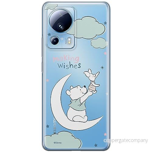 ERT GROUP mobiltelefonfodral för Xiaomi 13 LITE/CIVI 2 originalt och officiellt licensierat Disney mönster Winnie the Pooh & Friends 040, gedeeltelijk transparant 5905511922313