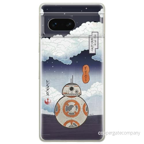 ERT GROUP mobiltelefonfodral för Google PIXEL 7 originalt och officiellt licensierat Star Wars mönster BB 8 011 optimalt anpassad till formen på mobiltelefonen, fodral tillverkad av TPU plast 5905795144432