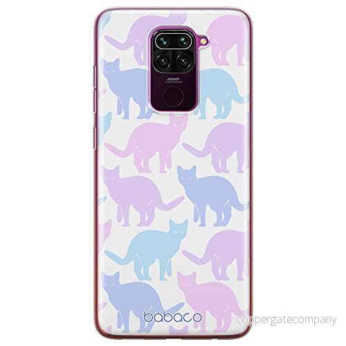 ERT GROUP mobiltelefonfodral för Xiaomi REDMI NOTE 9 originalt och officiellt licensierat Babaco mönster Cats 011 optimalt anpassad till formen på mobiltelefonen, fodral tillverkad av TPU plast 5905131054135