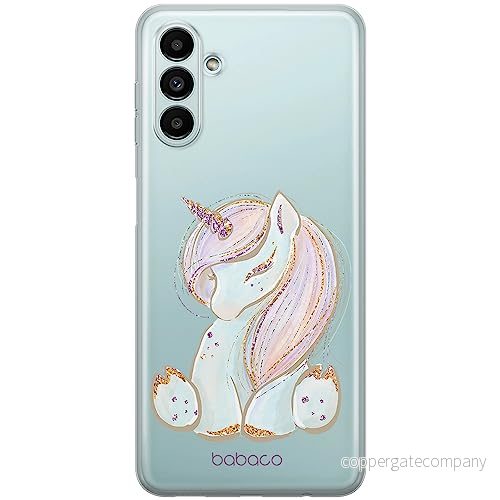 ERT GROUP mobiltelefonfodral för Samsung A13 5G/A04S originalt och officiellt licensierat Babaco mönster Unicorn 002 optimalt anpassad till formen på mobiltelefonen, gedeeltelijk transparant 5904805574221
