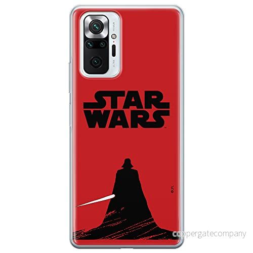 ERT GROUP mobiltelefonfodral för Xiaomi REDMI NOTE 10 PRO originalt och officiellt licensierat Star Wars mönster Darth Vader 015 anpassad till formen på mobiltelefonen, fodral tillverkad av TPU plast 5903932819267