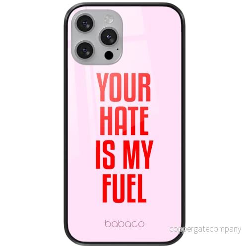 ERT GROUP mobiltelefonfodral för Apple Iphone 11 originalt och officiellt licensierat Babaco mönster My fuel 003 tillverkad av härdat glas, optimalt anpassat till mobilens form, skyddsfodral 5903932904550