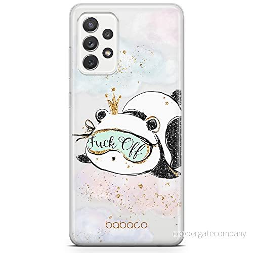 ERT GROUP mobiltelefonfodral för Samsung A33 5G originalt och officiellt licensierat Babaco mönster Panda 001 optimalt anpassad till formen på mobiltelefonen, gedeeltelijk transparant 5904805344985