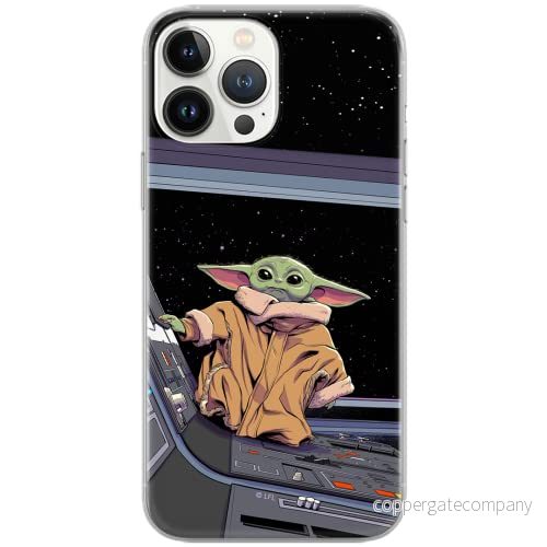 ERT GROUP mobiltelefonfodral för Samsung S10 Lite/A91 originalt och officiellt licensierat Star Wars mönster Baby Yoda 025 Vit anpassad till formen på mobiltelefonen, fodral tillverkad av TPU plast 5904805081149