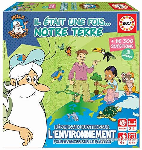 Educa Minispel Det var en gång... Vår jord. Pedagogiska barnspel rekommenderas från 6 år (18162) 8412668181625