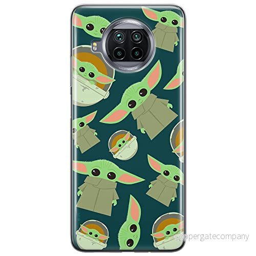 ERT GROUP mobiltelefonfodral för Xiaomi MI 10T LITE/REDMI NOTE 9 PRO 5G originalt och officiellt licensierat Star Wars mönster Baby Yoda 006, fodral tillverkad av TPU plast 5903537157733