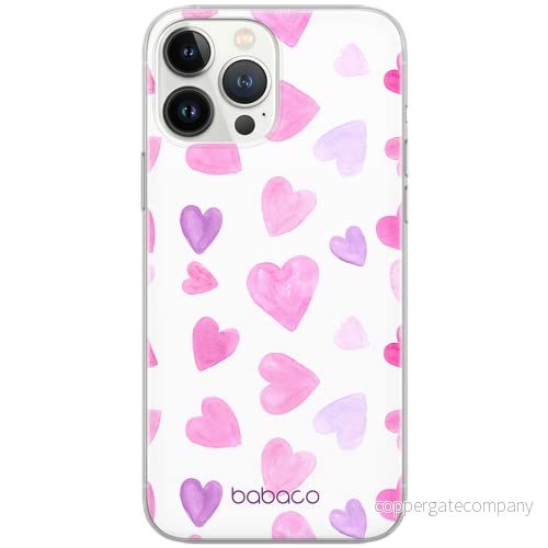 ERT GROUP mobiltelefonfodral för Samsung A13 4G originalt och officiellt licensierat Babaco mönster Hearts 005 optimalt anpassad till formen på mobiltelefonen, gedeeltelijk transparant 5904805546594