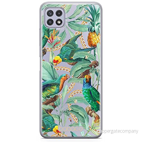 ERT GROUP mobiltelefonfodral för Samsung A22 5G originalt och officiellt licensierat Babaco mönster Flowers 058 optimalt anpassad till formen på mobiltelefonen, gedeeltelijk transparant 5905131371102