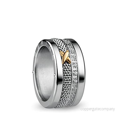 BERING kvinnlig Ringkombination Storlek 6 polerat silver Themse 5710718257027
