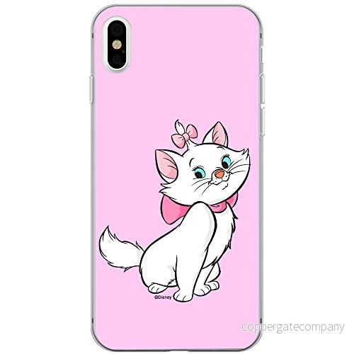 ERT GROUP mobiltelefonfodral för Iphone XS Max originalt och officiellt licensierat Disney mönster Marie 007 optimalt anpassad till formen på mobiltelefonen, fodral tillverkad av TPU plast 5905131126962