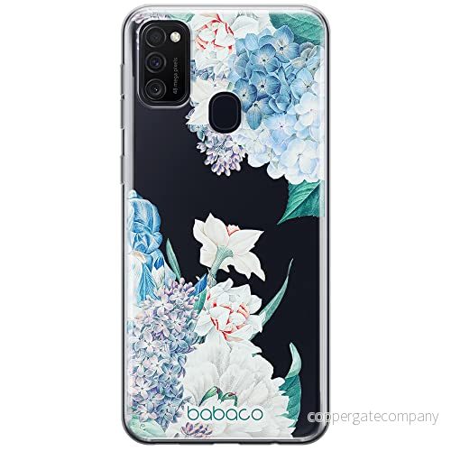 ERT GROUP mobiltelefonfodral för Samsung M21 / M30S originalt och officiellt licensierat Babaco mönster Flowers 027 optimalt anpassad till formen på mobiltelefonen, gedeeltelijk transparant 5905131264817