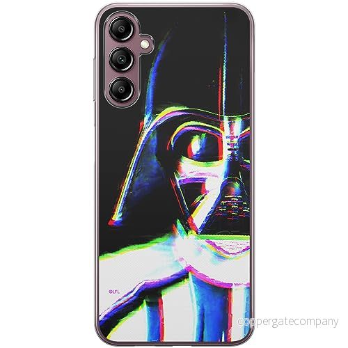 ERT GROUP mobiltelefonfodral för Samsung A14 4G/5G originalt och officiellt licensierat Star Wars mönster Darth Vader 013 anpassad till formen på mobiltelefonen, fodral tillverkad av TPU plast 5905511835170