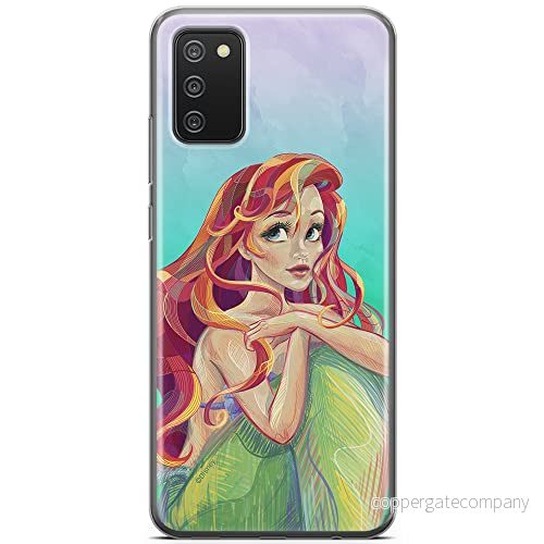 ERT GROUP mobiltelefonfodral för Samsung A02S originalt och officiellt licensierat Disney mönster Ariel 004 optimalt anpassad till formen på mobiltelefonen, fodral tillverkad av TPU plast 5903040233368