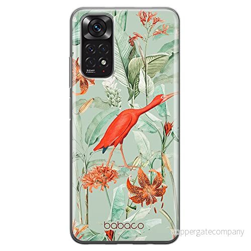 ERT GROUP mobiltelefonfodral för Xiaomi REDMI 10 originalt och officiellt licensierat Babaco mönster Flowers 049, fodral tillverkad av TPU plast 5905131345981
