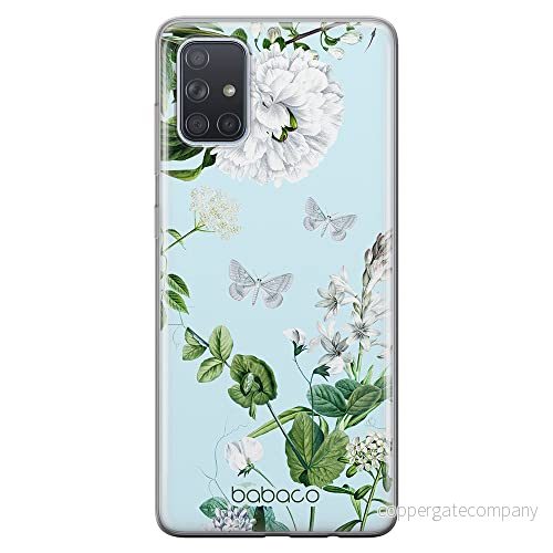 ERT GROUP mobiltelefonfodral för Samsung A71 originalt och officiellt licensierat Babaco mönster Flowers 030 optimalt anpassad till formen på mobiltelefonen, fodral tillverkad av TPU plast 5905131275066