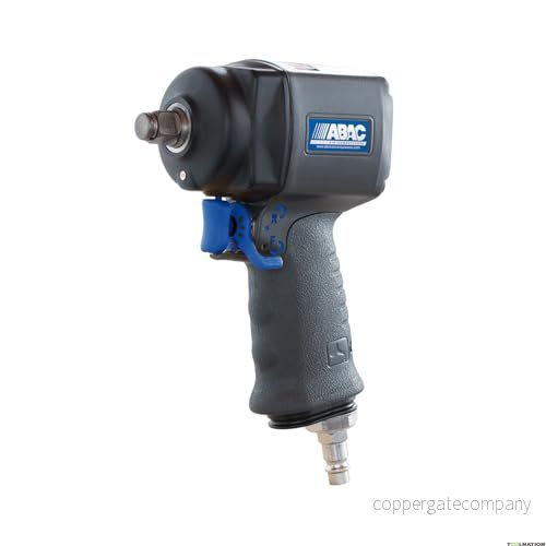 ABAC 1/2 tum PRO Mini slagnyckel idealisk för däckbyte universella tillämpningar upp till 700 Nm kompakt och lätt vikt: 1,1 kg 8024900704235