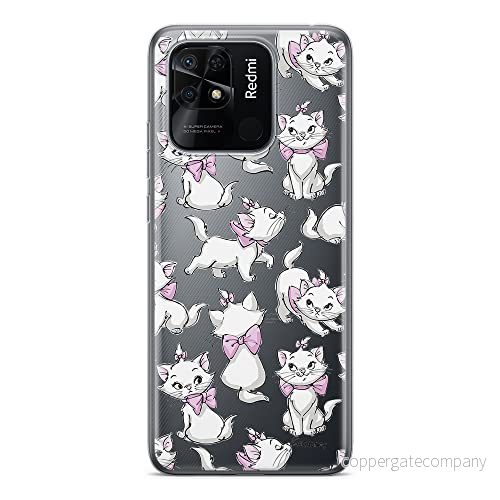 ERT GROUP mobiltelefonfodral för Xiaomi REDMI 10C originalt och officiellt licensierat Disney mönster Marie 003 optimalt anpassad till formen på mobiltelefonen, gedeeltelijk transparant 5905511538248