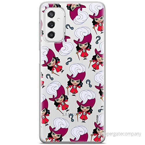 ERT GROUP mobiltelefonfodral för Samsung M52 5G originalt och officiellt licensierat Disney mönster James Hook 002 optimalt anpassad till formen på mobiltelefonen, gedeeltelijk transparant 5905131453716