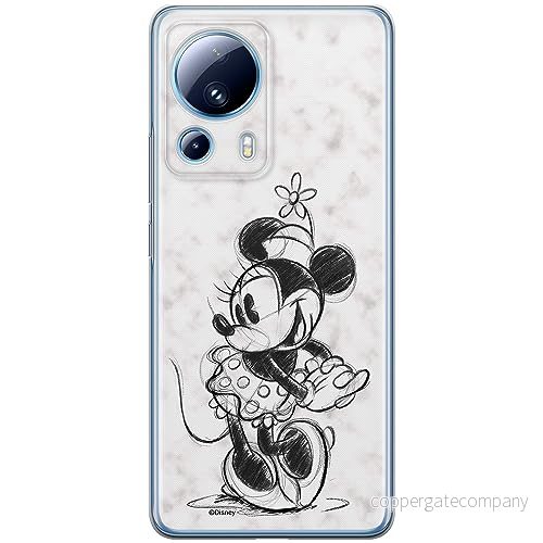 ERT GROUP mobiltelefonfodral för Xiaomi 13 LITE/CIVI 2 originalt och officiellt licensierat Disney mönster Minnie 026 optimalt anpassad till formen på mobiltelefonen, fodral tillverkad av TPU plast 5905511931469