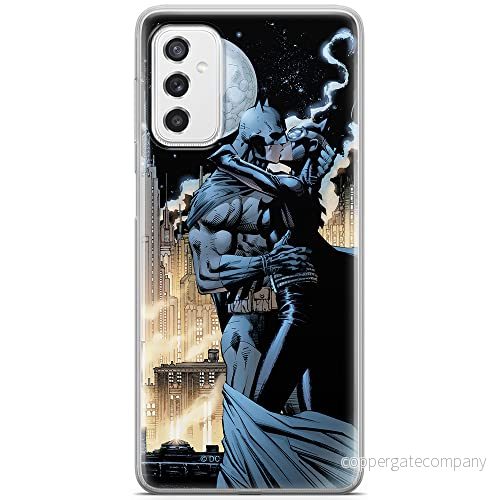 ERT GROUP mobiltelefonfodral för Samsung M52 5G originalt och officiellt licensierat DC mönster Batman 005 optimalt anpassad till formen på mobiltelefonen, fodral tillverkad av TPU plast 5904805496509
