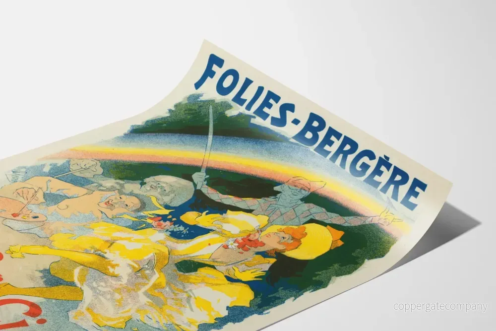 Vintageposter L'Arc en Ciel - Ballet-Pantomimföreställning Folies-Bergère - Bild 3