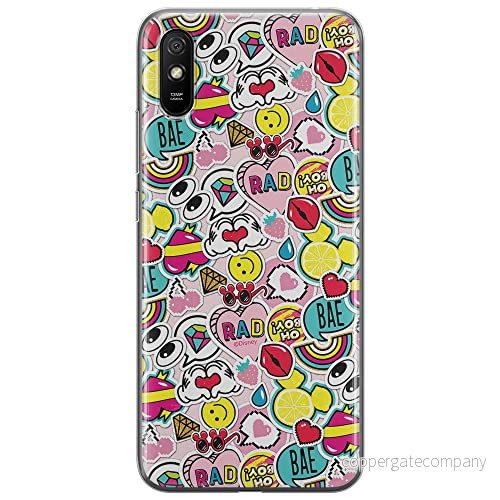 ERT GROUP mobiltelefonfodral för Xiaomi REDMI 9A originalt och officiellt licensierat Disney mönster Mickey & Minnie 014 optimalt anpassad till formen på mobiltelefonen, fodral tillverkad av TPU plast 5903040269046