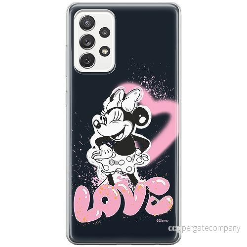 ERT GROUP mobiltelefonfodral för Samsung A73 5G originalt och officiellt licensierat Disney mönster Minnie 079 optimalt anpassad till formen på mobiltelefonen, fodral tillverkad av TPU plast 5905795031305