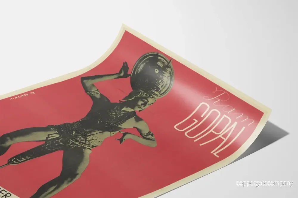 Hindu Tempeldansör Ram Gopal Poster - Bild 3